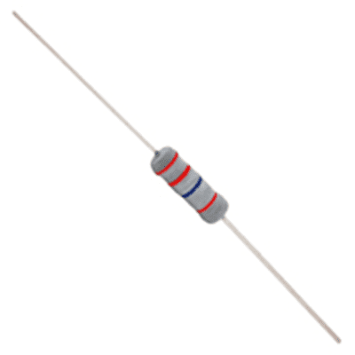 Flame Proof Inc. Pack of 2 18 Ohm Resistance 5% Tolerance 3W NTE Electronics 3W018 Metal Film Oxide Resistor Axial Lead 